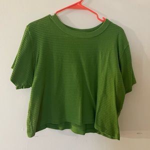 Big bud press T-shirt cropped honeycomb